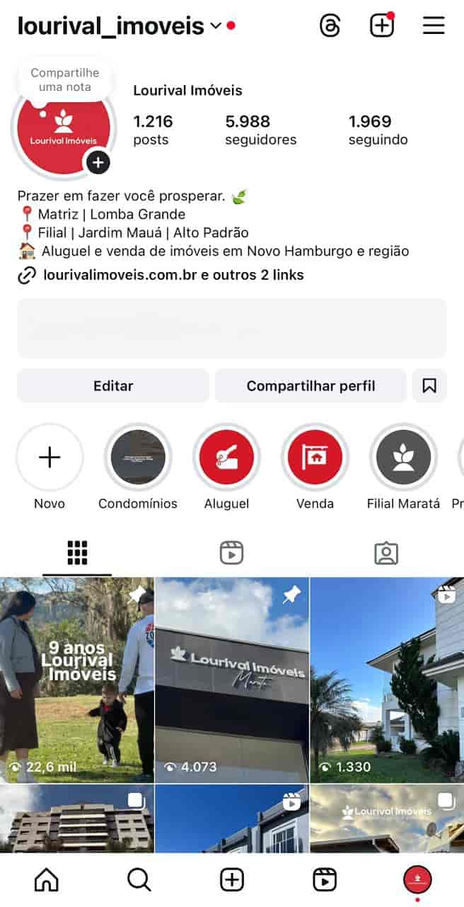 Social media mockup