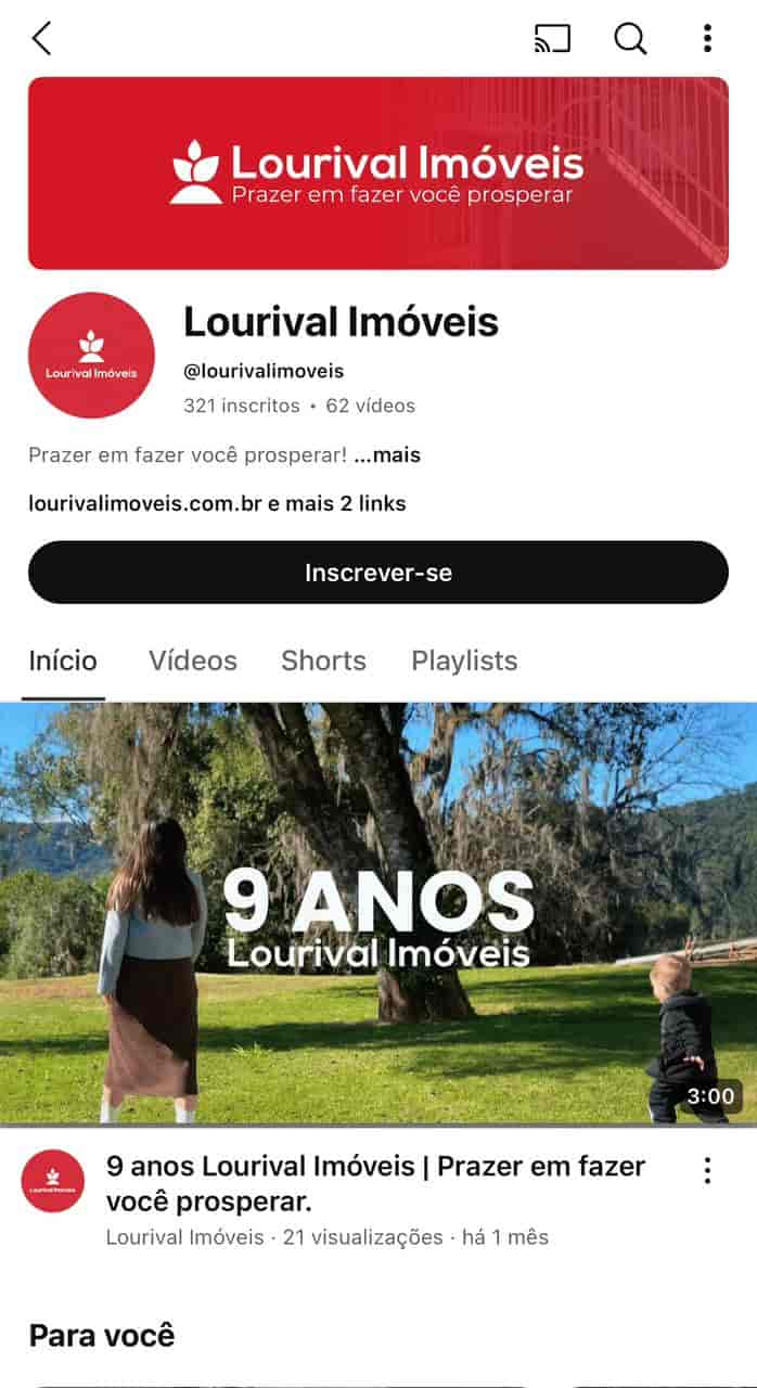 Social media mockup